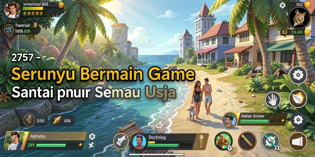 Tampilan menarik saat bermain 2757 dengan gameplay yang seru.