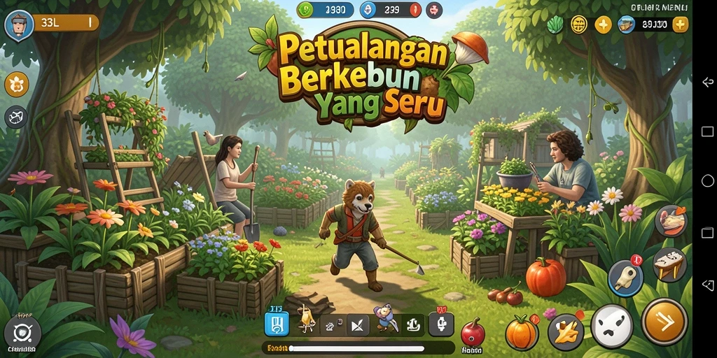 Gameplay seru dan menyenangkan di dunia pertanian 33L.