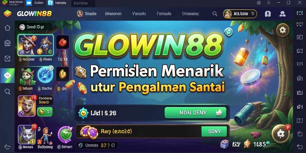 Tangkapan layar gameplay GLOWIN88 yang penuh warna dan menarik.