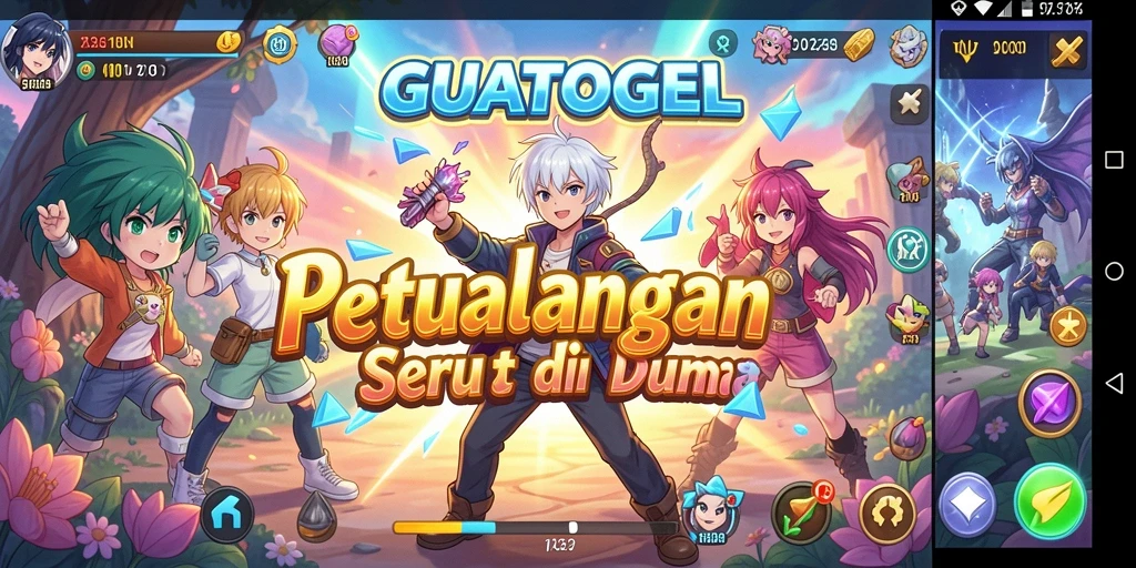 Tampilan gameplay yang menawan dari GUATOGEL.