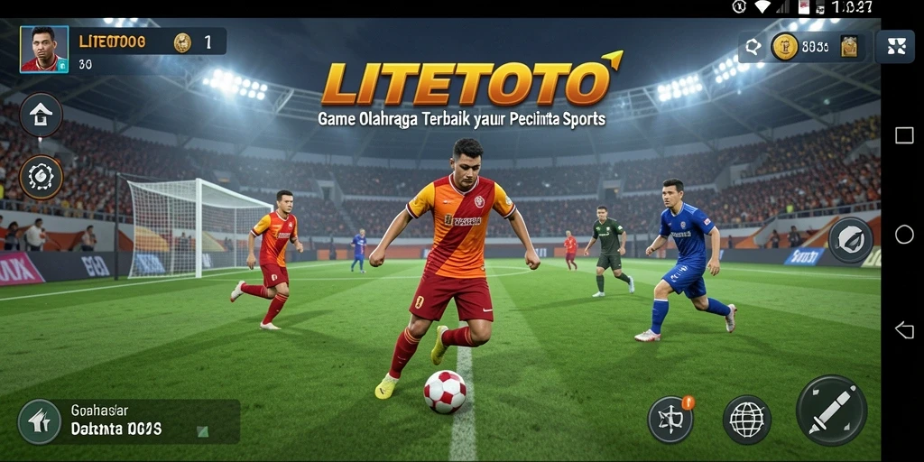 Tampilan menarik dari gameplay LITETOTO di lapangan olahraga.