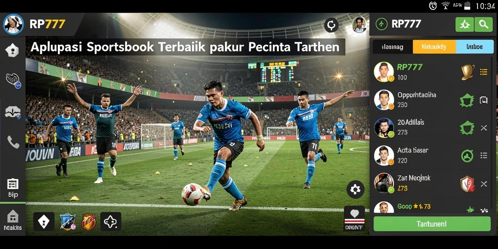 Gameplay RP777 yang seru dan interaktif untuk taruhan olahraga.