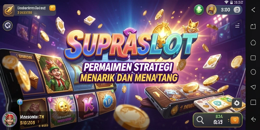 Tampilan menarik gameplay dalam SUPRASLOT dengan strategi yang mendebarkan.