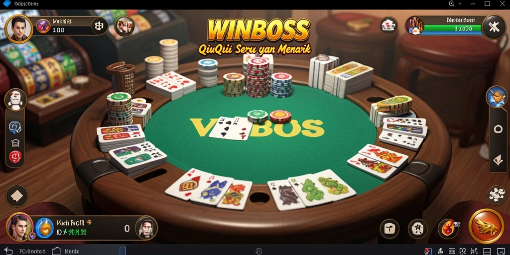 Screenshot gameplay QiuQiu yang menarik dan seru.
